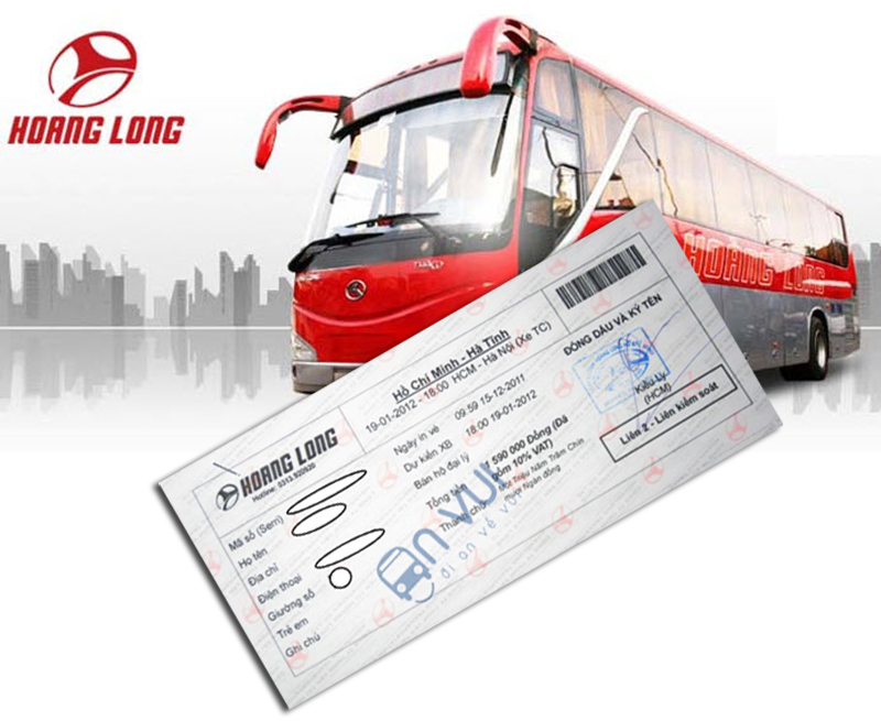 Hoàng Long lựa chọn anvui.vn làm đại lý phân phối vé xe khách của Hoàng Long