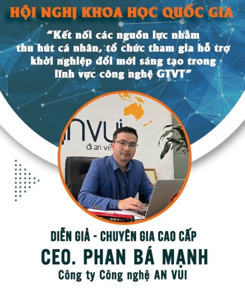CEO AN VUI Phan Bá Mạnh trở thành chuyên gia cao cấp tại Viện đổi mới sáng tạo và kinh tế số tại Đại Học Công Nghệ Giao Thông Vận Tải